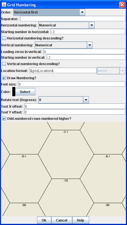 GridNumbering